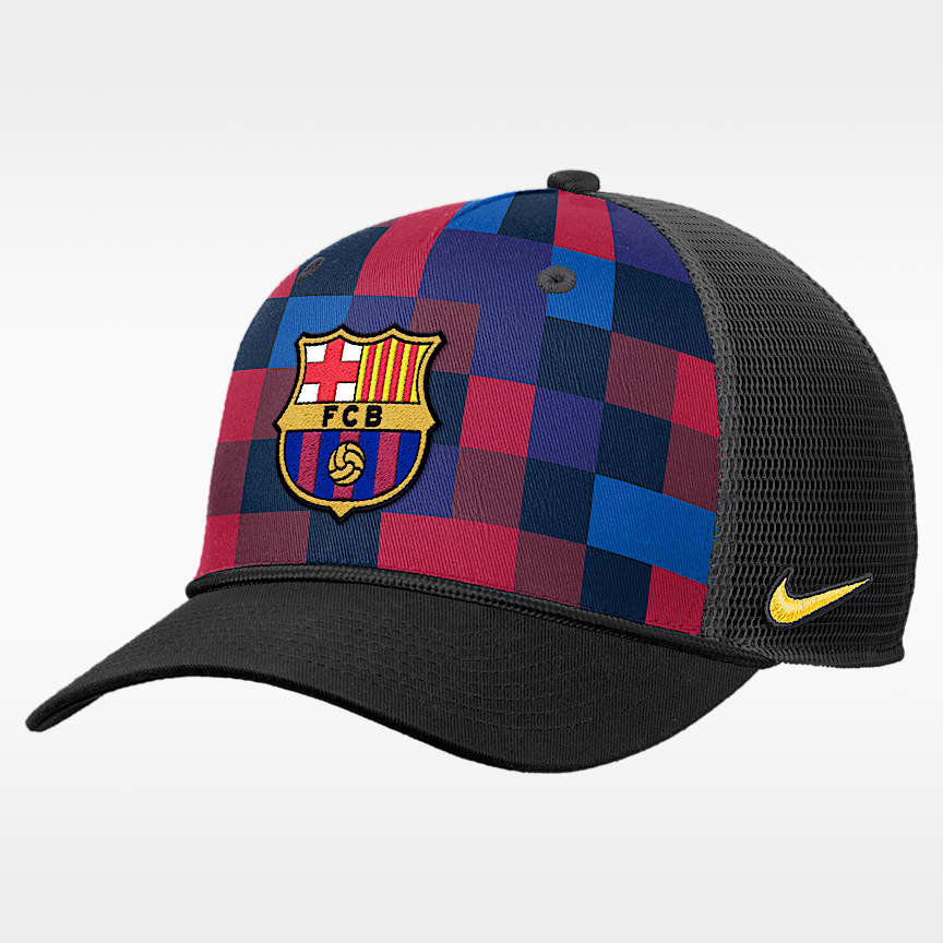 FC Barcelona Strike Home Men's Nike Dri-FIT Soccer Pre-Match Knit